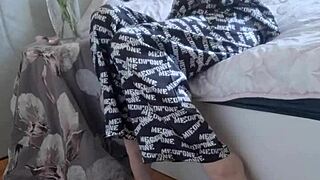 elza kom nylon tights fetish domination scene