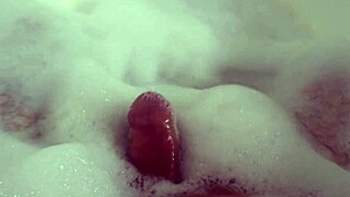 can you watch me masturbate in the bubble bath?