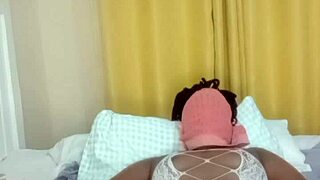 Curvy Whore Spreads Wet Pussy