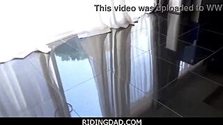 This cute asian teen brenna sparks rides her stepdad to avoid grounding in pov