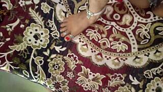 Hot Indian Step Siblings Engage in Intense Anal Sex