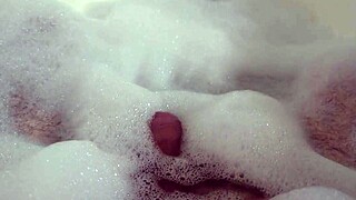can you watch me masturbate in the bubble bath?