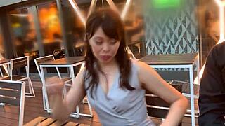 Neat Japanese Wife Who Loves Cock Begs for Three Continuous Creampies in Part 1