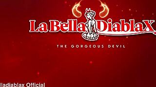 Oh, sissy gets stretched by latina goddess!