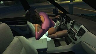 In GTA 5, Franklin Picks Up A Prostitute For A Car Service During The Game.