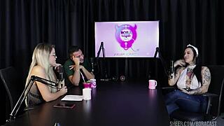 Watch Lexi Mallet in Sheer Red Lingerie on Bora Cast!