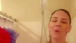 i'm getting wet and touching myself in the shower, homemade groping fun