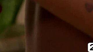 Round Ebony Chick Enjoys Sensual Fuck In Bathroom