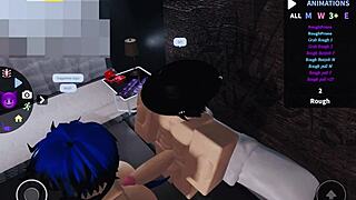 This femboy got fucked really hard while playing Roblox.