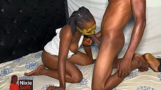 Dad Fucks Horny Ebony Step Daughter Outdoors