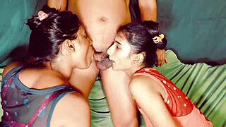 Uttaran20 - Interracial Ffm Threesome With Two College Students Xxx Porn Ffm