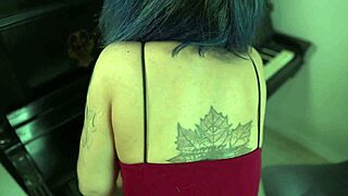 i gave that submissive girl a sloppy blowjob, she rode my fat ass cowgirl style