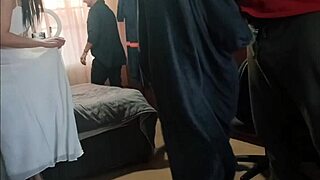 My stepdad and his friend visit me together