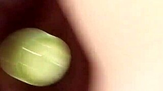 Husband fucks wife's ass with strapon!