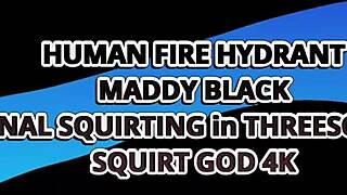 Maddy black's beautiful tits bounce while she rides in cowgirl position