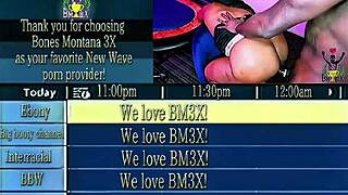 Pretty curvy yoga instructor bent over for foot fetish blowjob