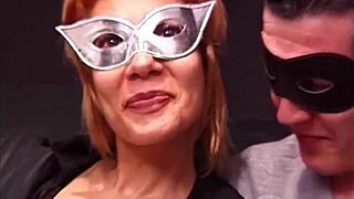 Husband watches wife mounted in ass by big cock