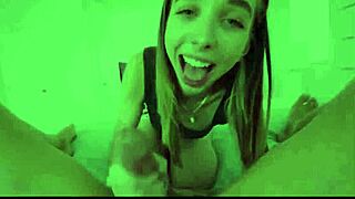 Petite Teen Craves Big Cock Stepdad After Breakup