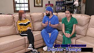 i roleplayed as the nurse in florida, hairless and shaved, caring for the patient in latex