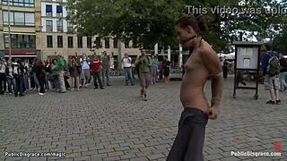 German Babe Humiliated On Streets!