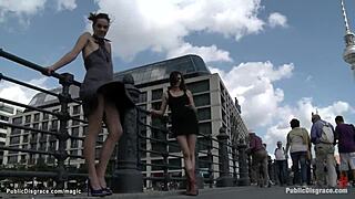 German Babe Humiliated On Streets!