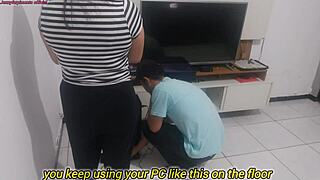 housewife complains: 'husband didn't see my new lingerie,' shows technician.