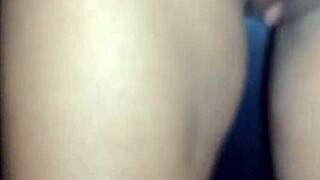 Old Milf Sucks Black Cock in Gloryhole, Then Takes Anal