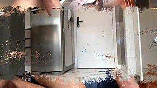 marcos goiano takes the big black dick from the endowed bear - gay bareback sex - hairy bear pounding my greedy ass hard