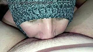 i give the best oral to my horny neighbor with her big juicy pussy, it's so wet and huge