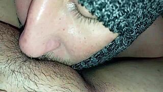 i give the best oral to my horny neighbor with her big juicy pussy, it's so wet and huge