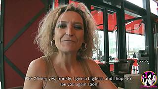 Slutty milf Beatrice loves gangbang threesomes with big cocks