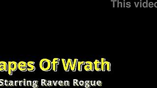 Raven Rogue Gets Wet And Sticky In Fetish Scene With Tickling And Barefoot Action.