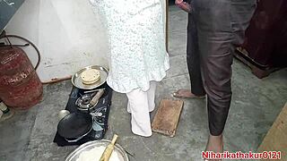 i fucked my indian desi step-mom in the kitchen, her big ass bent over doggystyle for the first time, oh mommy