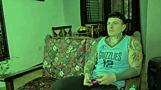 my stepsister grabs my cock for anal creampie