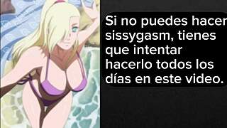 ino yamanaka guides sissies to sissygasm with joi 😈