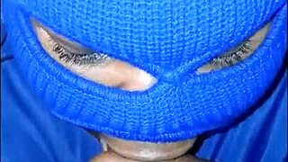 masked lady wets jacket sucking bbc homemade