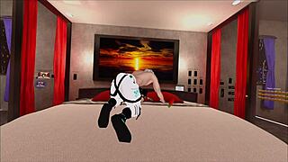 Huge fox cock pounds another fox hard