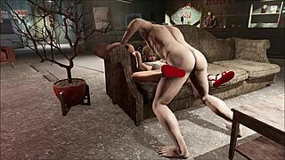 Fallout 4 Marie Rose Gets Fucked in Public