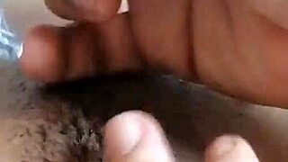 Hey, hairy pussy masturbates, I penetrate and cum inside, then shave her completely 😏