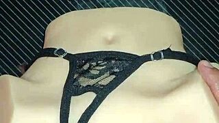 Candy spreads for anal sex on the desk