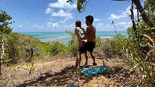 fui flagrada transando - anal a beira mar - boquete em p�blico - compilado amador