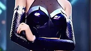Kaisa's Seductive DDD Dance Exid - DDD LOL 3D Dance League Of Legends AI Generated Uncensored Hentai