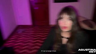 I brought this big ass internet whore home and she was waiting for my cum on her face