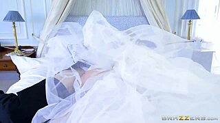 brazzers - cheating bride simony diamond loves anal