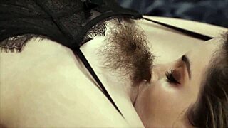 Lilly Bell and Crystal Taylor explore each other's pussies with intense licking and kissing in a maid scenario