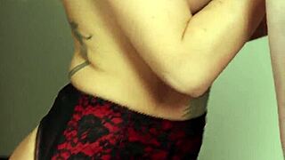 hot sex kitten receives facial and swallows semen