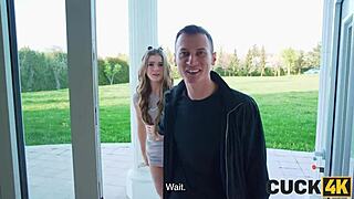 hey, my hot wife invited a badass bull for some fun