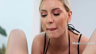 charlie forde's calisthenics impress kenzie taylor, leading to lesbian passion