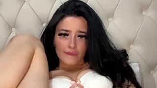 Check out this horny American exchange student giving a girlfriend experience with toys