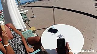 he invited her for cream and blowjob 😏